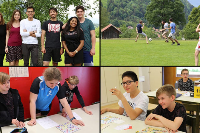 10e Camp Scrabble + Loisirs 2018 à Charmey