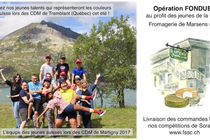 Opération FONDUES au profit des jeunes