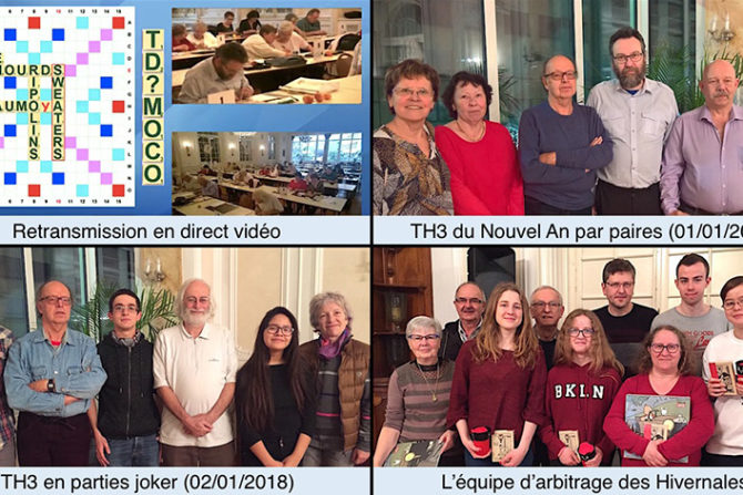 Palmarès des 20es Hivernales du Scrabble à Montreux