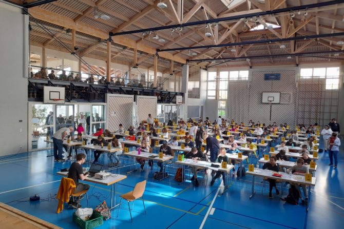 Résultats de la finale du Concours des Écoliers Romands