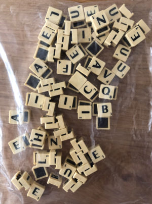 Porte-Clefs Lettre - FSSc - Fédération Suisse de Scrabble